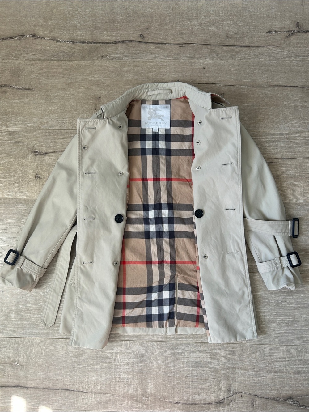 Burberry Classic Kids Trench Coat Beige 10Y/140CM
